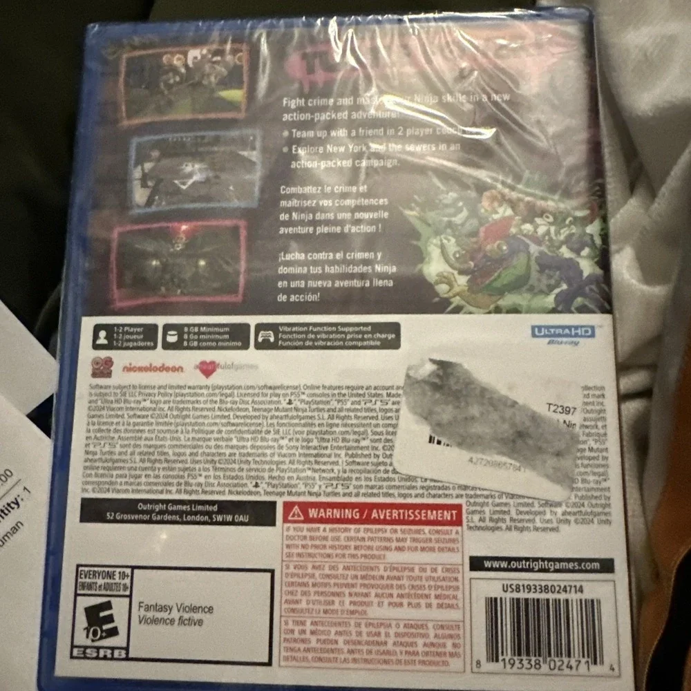 TMNT Mutants Unleashed - Standard Edition - Sony PlayStation 5
